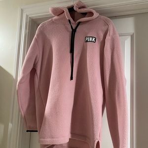 LIMITED ADDITION pink Sherpa hoodie